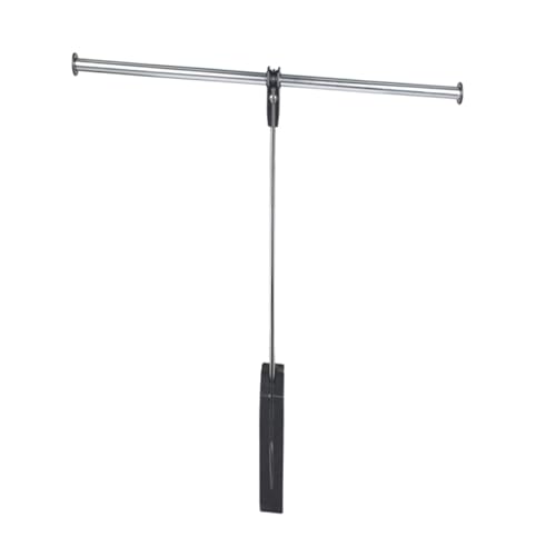 Barra De Armario Abatible, Barra De Armario De Un Solo Brazo, Barra De Ropa Con Amortiguación Y Elevación, Capacidad De Carga De 20 Kg For Guardar Ropa.