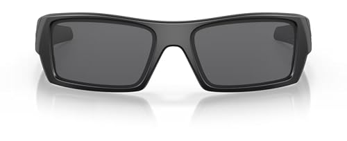 New Oakley Gascan Matte Black Frame Sunglasses With Grey Lens2
