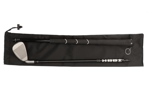 Q Gen 2 Adjustable Golf Club - Durable 2-Part Travel shaft - 8 Settings from 4° Putter to 60° Lob Wedge - Men & Women (Right-Handed)