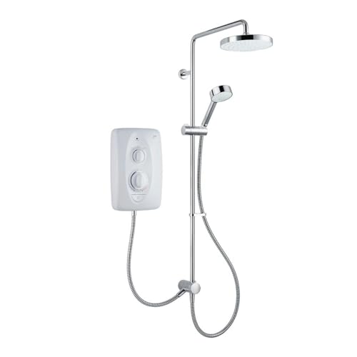 Mira duchas salto doble ducha eléctrica 9,5 KW ducha eléctrica blanca 1,1788,578