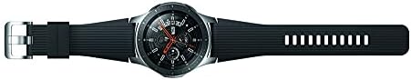 5. Bild von Samsung Galaxy Watch, Runde Bluetooth Smartwatch Für Android, drehbare Lünette, Fitness-tracker, 46mm, ausdauernder Akku, inklusive 2x araree Schutzfolie, Silber (Deutche Version) 46 mm