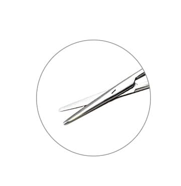 SuperCut Metzenbaum Dissecting Scissors 7" Standard Straight