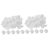 NOLITOY 2pcs Beauty Caring Cotton Balls Makeup Remover Cotton Rounds Gentle Lint Manicure Nails Cleaning Tool