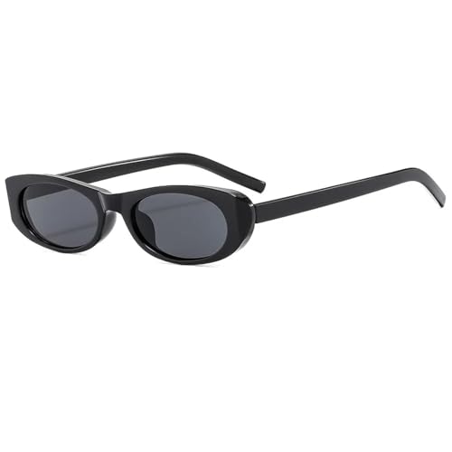 Lunettes de soleil ovales design de luxe avec finitions soignées pour l'été