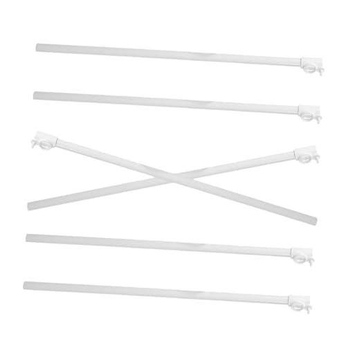 ERINGOGO 6 Pcs Paper Lantern Pole Handles Plastic Lantern Sticks for DIY Smooth Edge Making Supplies