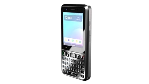 KeyPhone Hybrid QWERTY Keyboard Cell Phone, 13MP Camera, 4G LTE, Basic Apps, No Distraction Design