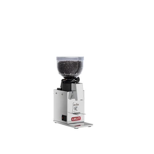 Lelit PL043MMI Fred, Molinillo de café prosumer on-Demand con muelas cónicas de 38 mm, 150 W, 0.25 kg, Acero Inoxidable… - Imagen 3
