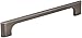 Jeffrey Alexander Leyton Cabinet Pull, Brushed Pewter
