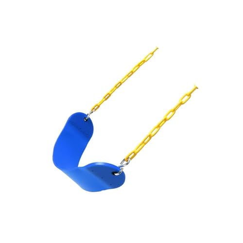Siège de balançoire抗usure avec support et chaîne pour remplacer les cordes - 2