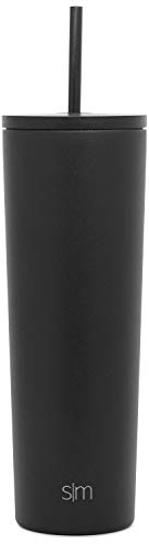 Simple Modern Insulated Tumbler Cup with Straw Lid and Flip Lid | Reusable Stainless Steel Water Bottle for Cold Brew… - Imagen 3