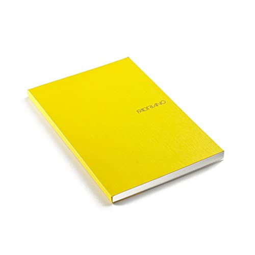 Fabriano Ecoqua Dot Grid Note Pad, Small, Glue-Bound, 90 Sheets, Lemon #TOP4