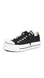 Converse Women's Chuck Taylor All Star Lift Sneakers, Black/White/White, 8.5 Medium US