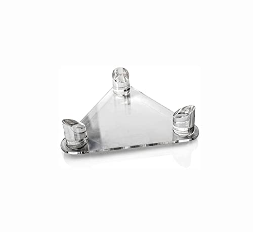 Tiardey – Support de balle en acrylique transparent pour ballons de basket-ball, football,...