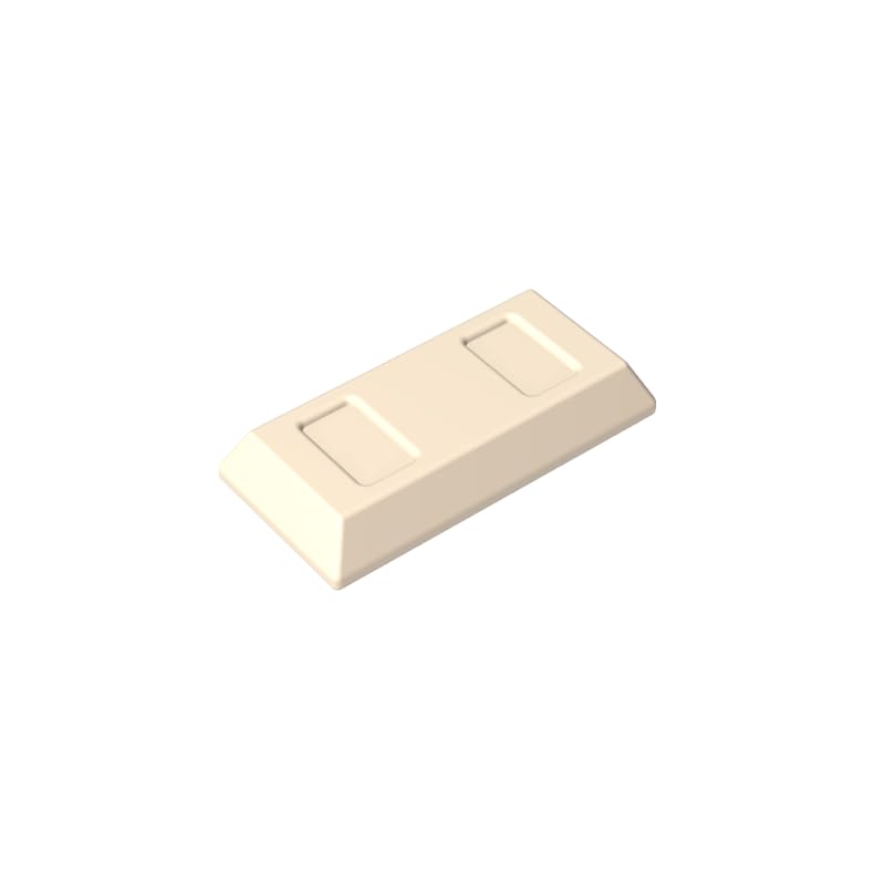 96910 Tile Special 1x2 with Sloped Walls AKA Money/Gold Bar [Ingot], 50 PCS — image 1