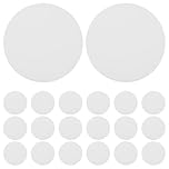 SEWACC 20pcs Round LED Downlight Diffusion Plates Light Diffuser Covers for Recessed Ceiling Lamps Easy Installation Eye-Friendly Brightness Dust-Resistant Lamp Shade Diffuser for Home