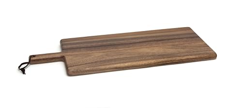 Lipper International Acacia Wood Kitchen Cutting and Serving Board, 21-1/2