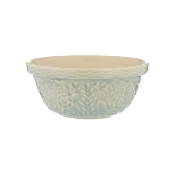 Set de 24 tazones mezcla azul claro náutico 2.15 qt miniatura 1