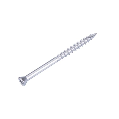 Grip-Rite PrimeGuard Max Tornillos para Madera - Cabeza Avellanada - Sistema de Apriete Torx T-15 - Acero Inoxidable 305 - 7 x 2-1/4" - Pack 88 Piezas miniatura 2