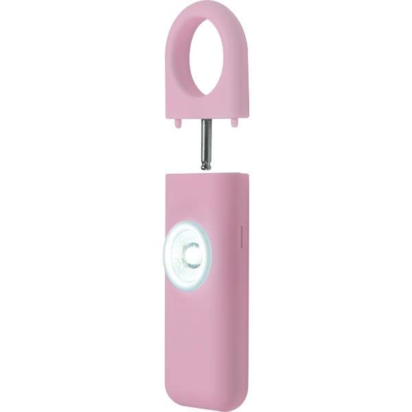 Safety Technology's Highly Effective 130dB Personal Panic Alarm and Strobe for Women, Men, Children, Elderly (Pink)