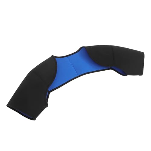 OUNONA Sbr Double Shoulder Protection Pad for Relief Lightweight Support Strap for Outdoor Sports Black Fits Shoulder
