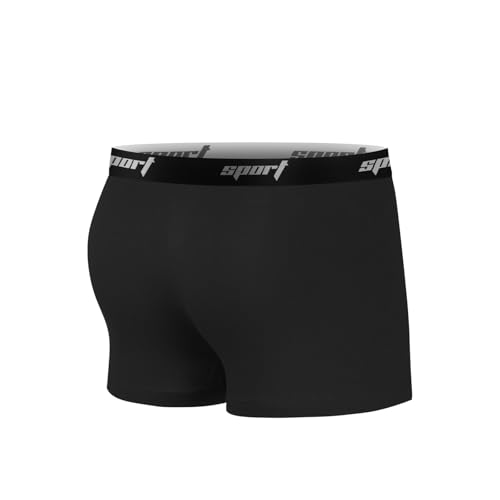 Mens Boxer Briefs Cotton Underwear Short Leg Comfy Breathable Sport Short Leg Boxer Briefs2