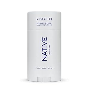 Native Deodorant Contains Naturally Derived Ingredients, 72 Hour Odor Control | Deodorant for Women and Men, Aluminum Free with Baking Soda, Coconut Oil and Shea Butter | Unscented