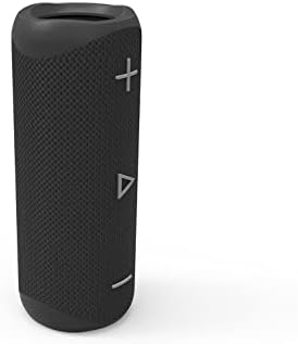 SHARP GX-BT280(BK) Portable Bluetooth Speaker, Wireless Stereo Sound with TWS & Duo Connectivity, Splashproof Rechargeable Compact Speaker with Call Answering, Google & Siri Compatible  Black