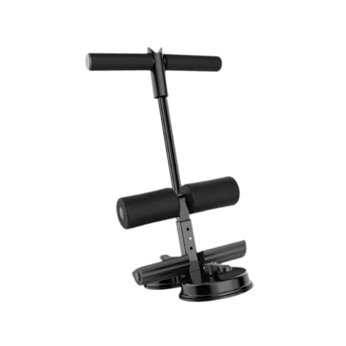 YIJU Sit up Bar Assistance Device Ab Workouts Adjustable Height Situp Bar Ab Machine for Thighs Home Gym Men Feet and Leg Office, Black