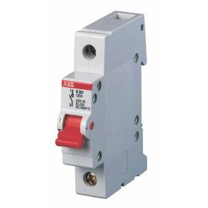 Sectionneur E201i/100rd ABB-entrelec unipolaire 100A 230V pour tableau électrique