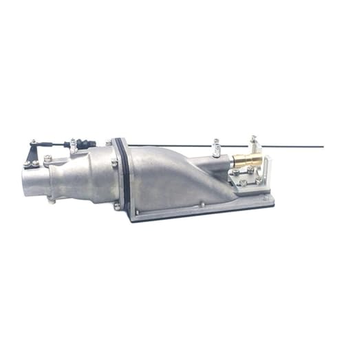 EXAXEXO RC Model Boat 35mm Metal Pump Jet Thruster Drive Aluminum Alloy Water Jet Underwater Propulsion Replacement for RC Boat Ship Model Accessories
