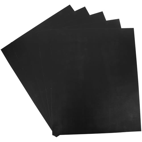 Healifty 5 piezas Alfombrillas Antiadherentes para Horno y Barbacoa Resistentes al Calor hasta Reutilizables Lavables y Antideslizantes para Cocinar y Hornear sin Adherencias