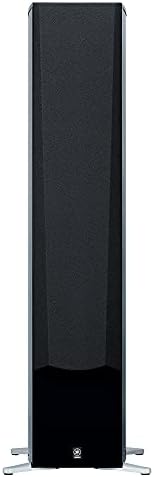 Bild 1 - Yamaha NS 555 Stand Lautsprecher System (3-Wege Bassreflex, Waveguidehorn, 100W) klavierlackschwarz, 1 Stück