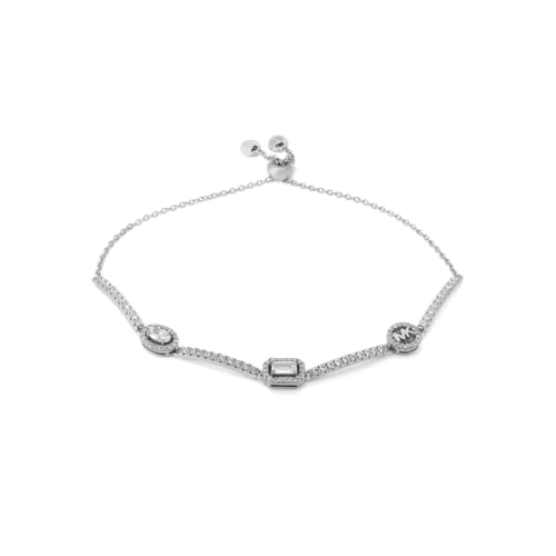 Michael Kors Premium Women's Sterling Silver Bracelet, MKC1715CZ040