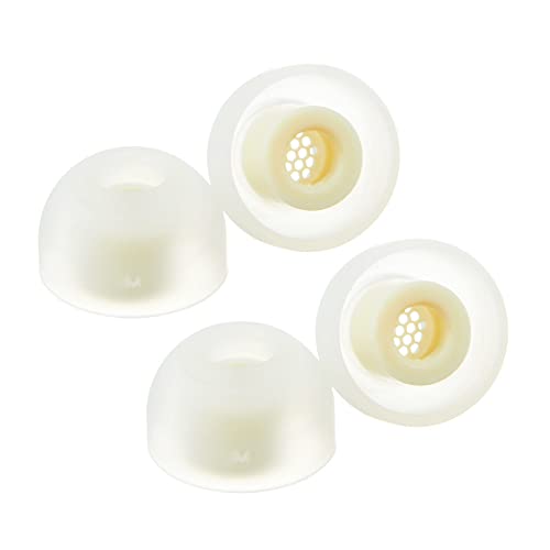 AZLA MAX Standard Earbud Tips Medical Silicone Replacement (M (2-Pair Set))