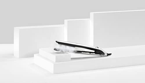 BaByliss Plancha Steam Lustre ST595E - Plancha de pelo profesional, Plancha de Vapor, Iónica, 5 ajustes de 170°C a 210°C, Placas cerámicas anchas 36mm