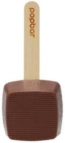 Popbar - Hot Chocolate Sticks - 50 Pack Bulk Case - Individually Wrapped Mocha Chocolate. Ideal for Holidays, Birthdays, Corporate Office Gifts, Stocking Stuffers, Thanksgiving, Christmas, Hanukkah, Cocoa Bomb Lovers, Coffee