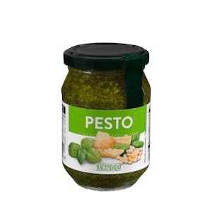 Salsa Pesto con albahaca Hacendado Tarro 190 g Pack 2