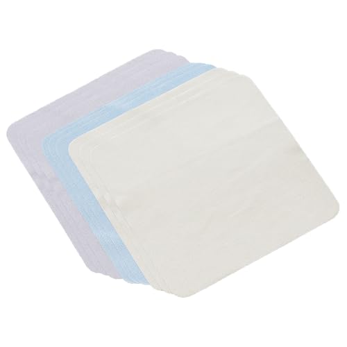 BRIIKPP メガネ拭き セーム革 クリーニングクロス 9 個入り 15cmX15cm 液晶画面 カメラレンズ スマホ パソコン めがね 貴金属 宝石 時計 拭き取り