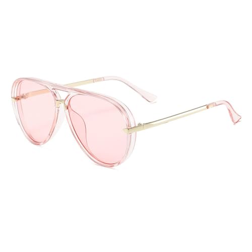 Lunettes de soleil pour femmes tendance avec double pont et verres bonbon anti-éblouissement