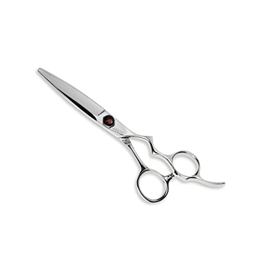 ABOVE Shears ErgoD 5.75" Premium Cobalt Steel Dual Blade Dry & Slide Hair Cutting Scissors with Ergonomic Handle & Comfortable Finger Rest for Salon Stylists, Hairdressers, Barbers, & Beauticians