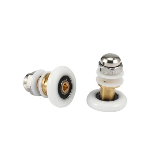 Poulies de douche excentriques de 25mm pour un glissement fluide et réglable