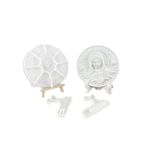 Xidmold Virgin Mary Resin Molds Religious Silicone Molds for Home