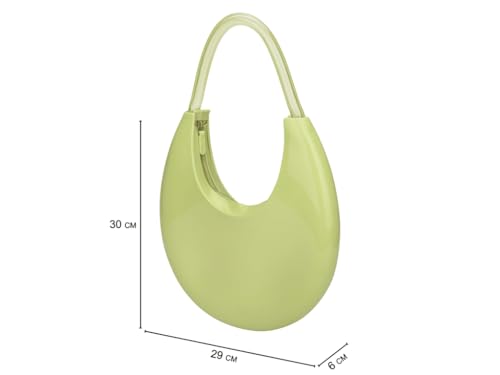 Sac Moon Melissa jaune le cabas compact et imperméable - 6