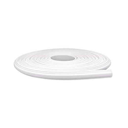 Boiserie Rodameio de EVA Autocolante RM61 2,3cm Branco 2,5 metros