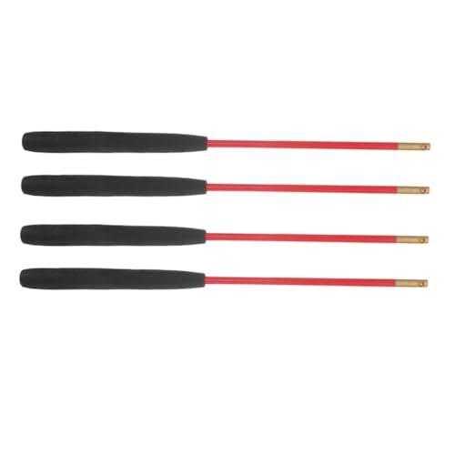 Kisangel Outdoor Fitness Diabolo Stick for Adults Boys and Girls 2 Pairs of Traditional Diabolo Sticks with Fiberglass Rods