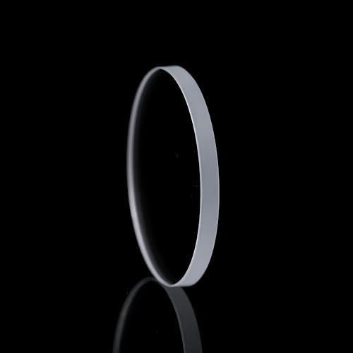 Lente de fluoruro de calcio CaF2 de precisión ventana óptica infrarroja 25x3mm