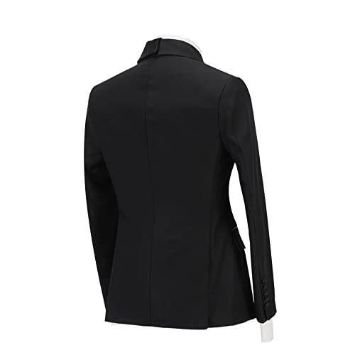 Lilis Mens 2 Piece Suit Slim Fit One Button Solid Formal Wedding Tux Blazer & Pants Khaki, 36-37 #TOP2