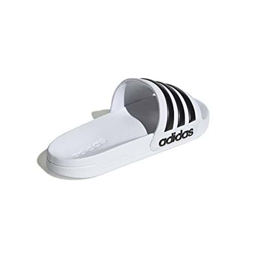 Image of adidas Women ADILETTE SHOWER Synthetic Swim Slide FTWWHT /GOLDMT /BOGOLD | LUT50