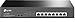 Produktbild TP-Link TL-SG1008MP 8-Port Gigabit Desktop/Rackmount Switch mit 8 PoE+ Ports (153 Watt, geschirmte RJ-45 Ports,IEEE-802.3af/at, Plug-and-Play Installation, lüfterlos) Schwarz, v2.0
