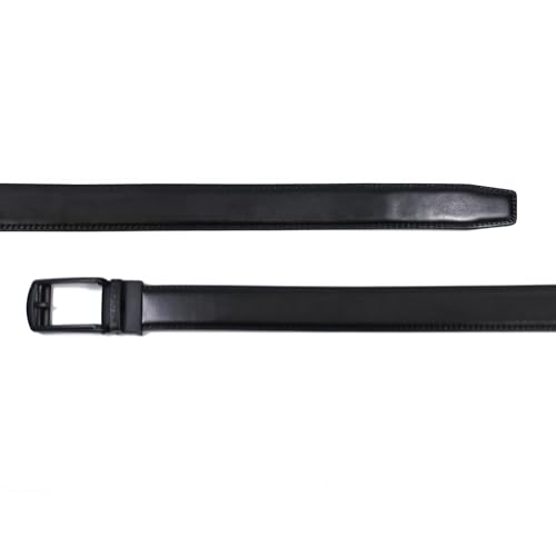 Image of WildHorn Men's Leather Belt Gift Set | Genuine Leather belt Strap with 2 Interchangeable Buckles | Formal & Casual Wear Adjustable Belt | Automatic lock leather belt for men